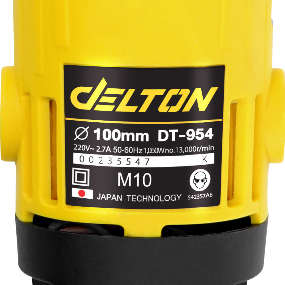 เครื่องเจียร DELTON รุ่น DT-954 4 นิ้ว 1,050 วัตต์